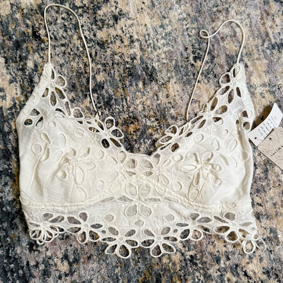 NWT Free People Lace Bralette Sz M - Picture 4 of 8